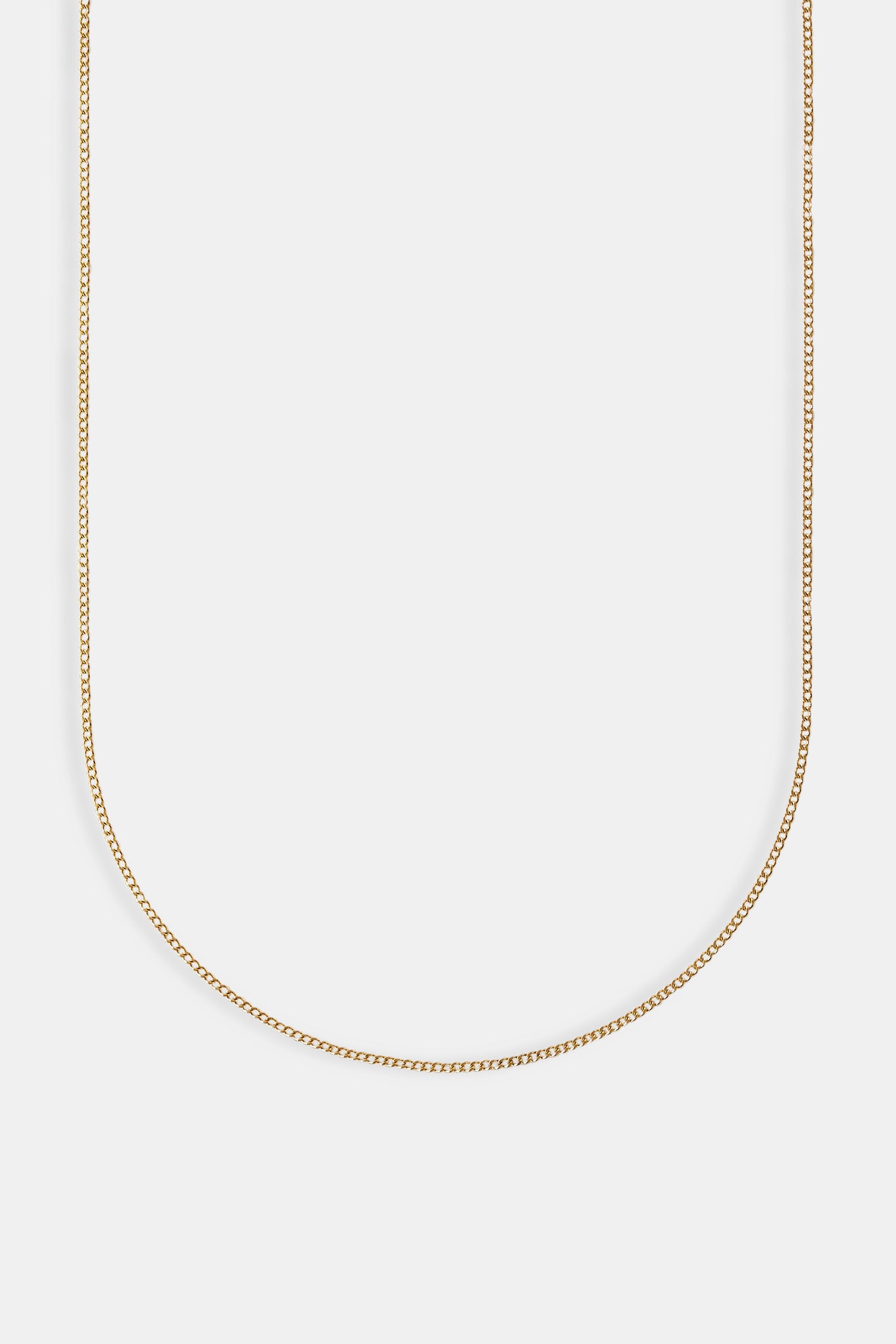 Mikro-Kubanische Kette – 1,5 mm – Gold